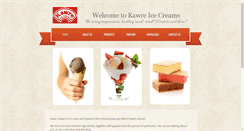 Desktop Screenshot of kawreicecream.com